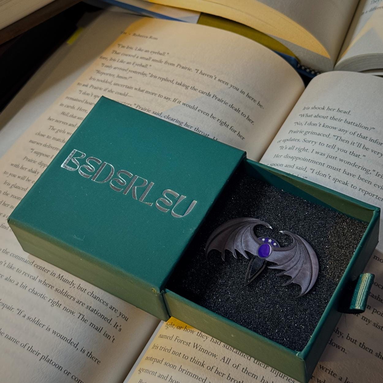 Bat Boys Metal Bookmark | Velaris Starfall Page Marker | Illyrian Wings | Night Court | Original Design