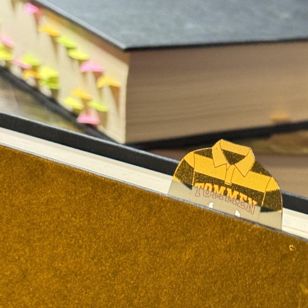 Boys of Tommen Rugby Jersey Metal Bookmark | Johnny Kavanagh 13 | For Keeps Page Marker | Original Design