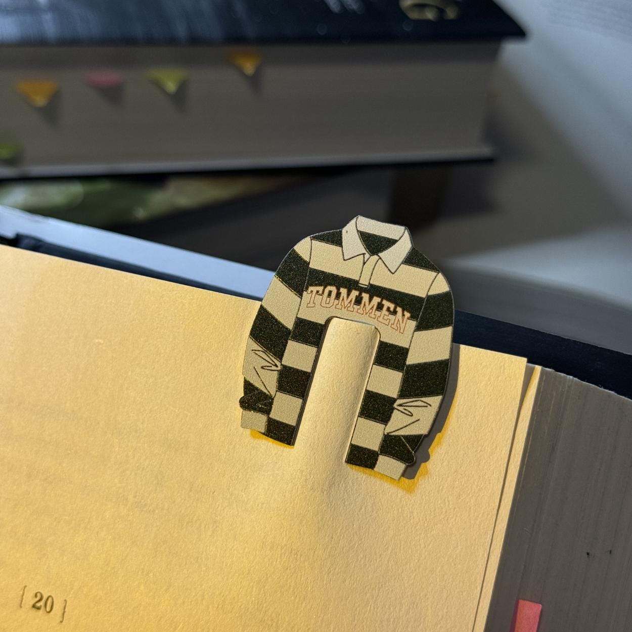 Boys of Tommen Rugby Jersey Metal Bookmark | Johnny Kavanagh 13 | For Keeps Page Marker | Original Design