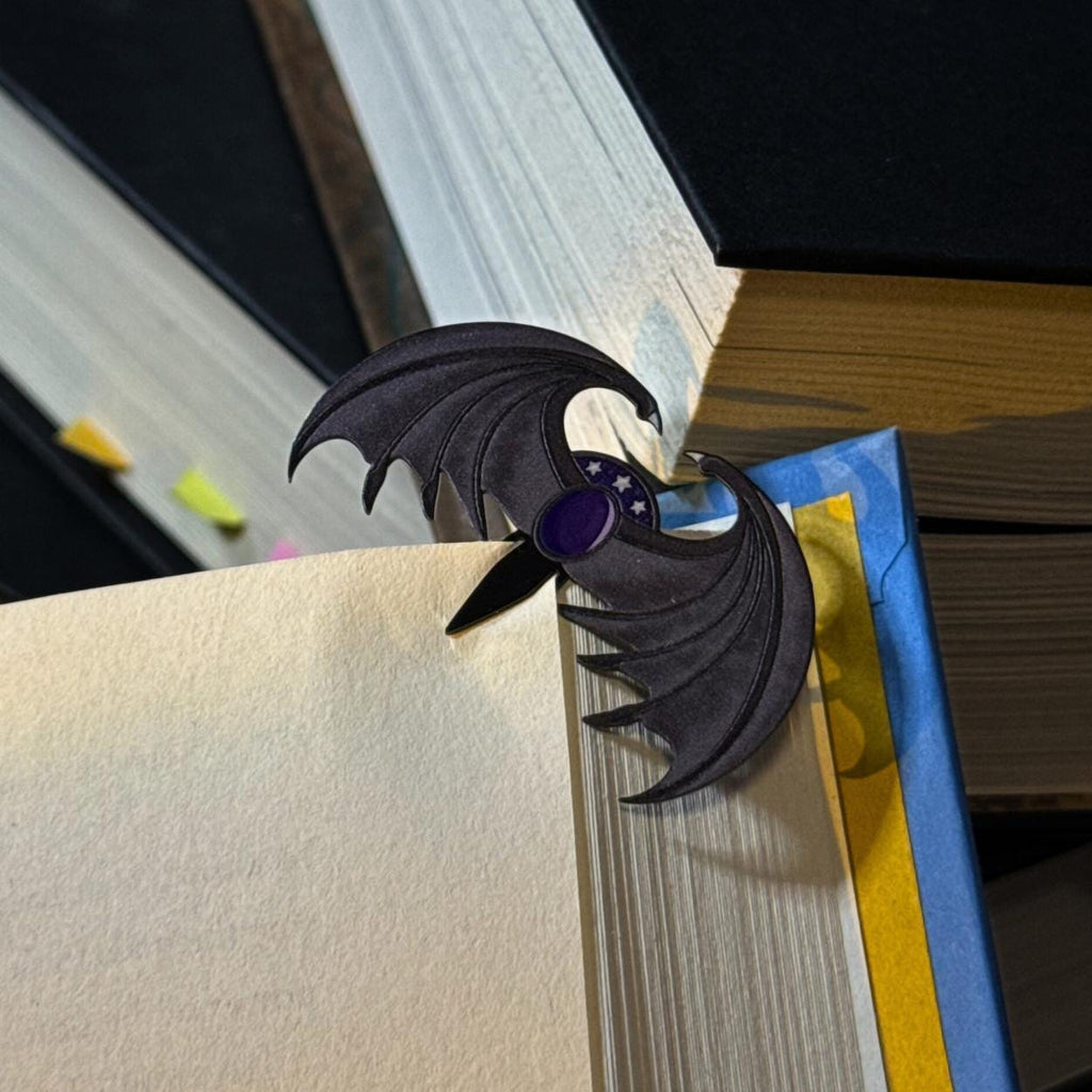 Bat Boys Metal Bookmark | Velaris Starfall Page Marker | Illyrian Wings | Night Court | Original Design