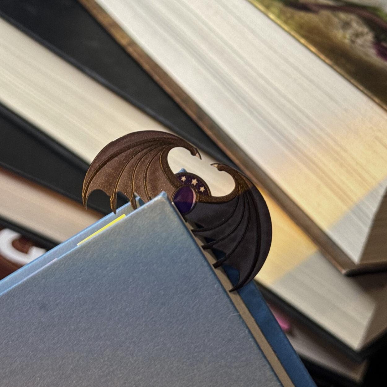 Bat Boys Metal Bookmark | Velaris Starfall Page Marker | Illyrian Wings | Night Court | Original Design